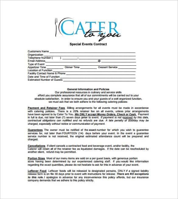 free-catering-contract-template-pdf-word-approveme