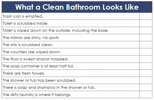 toilet cleaning checklist template 2.