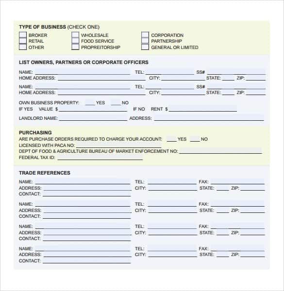 trade reference template 5.