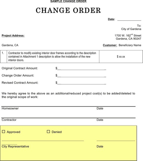Change Order Forms Template from www.findwordtemplates.com