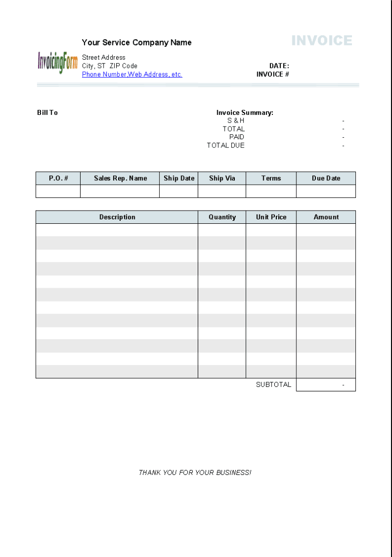 simple excel invoice template simple excel invoice template