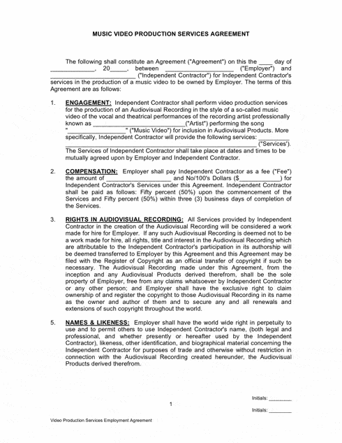 video production contract 2.