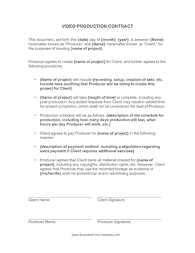 video production contract 3