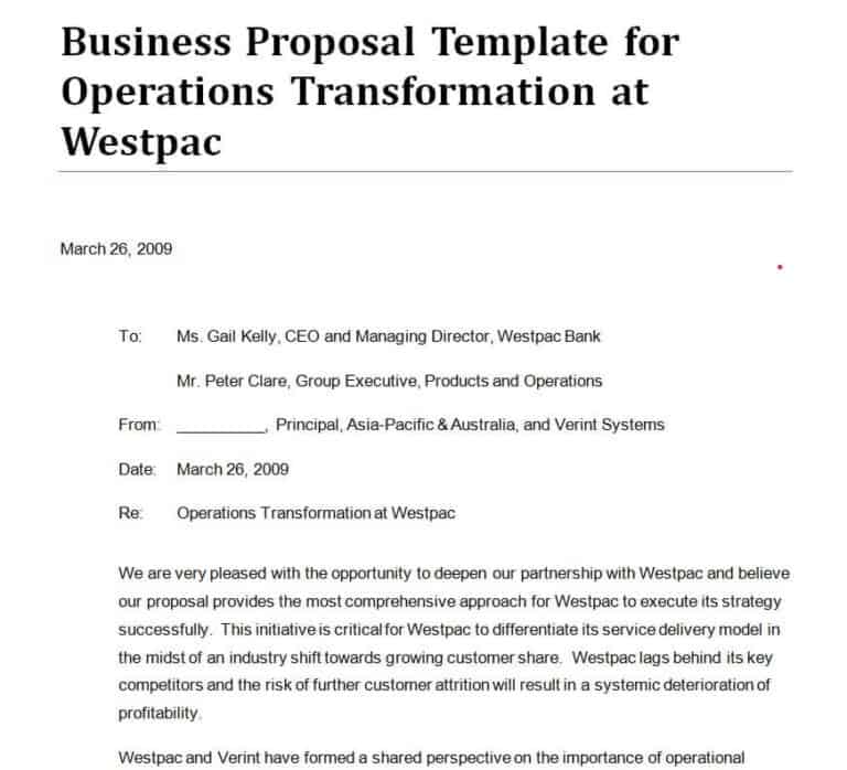 18+ FREE Editable Business Proposal Templates WORD - Word Excel Fomats