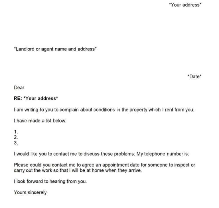 16 Professional Complaint Letter Templates Formats Word Excel Fomats 16 Professional Complaint Letter Templates Formats Word Excel Fomats