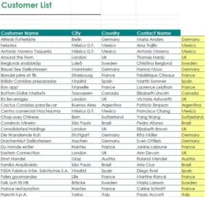 15+ Printable Contact List Templates [in WORD & EXCEL] - Word Excel Fomats