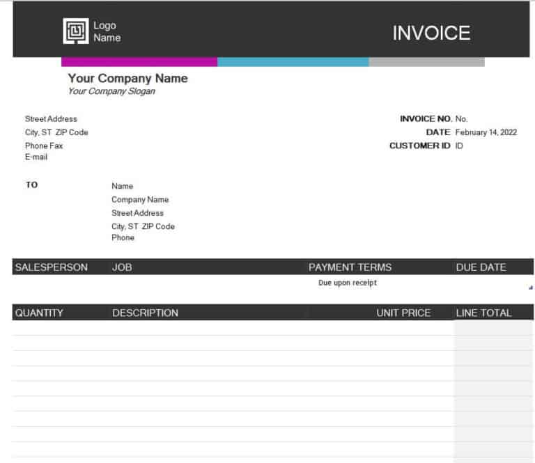 16+ Useful Service Invoice Templates [EXCEL & WORD] - Word Excel Fomats