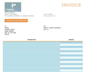 16+ Useful Service Invoice Templates [EXCEL & WORD] - Word Excel Fomats