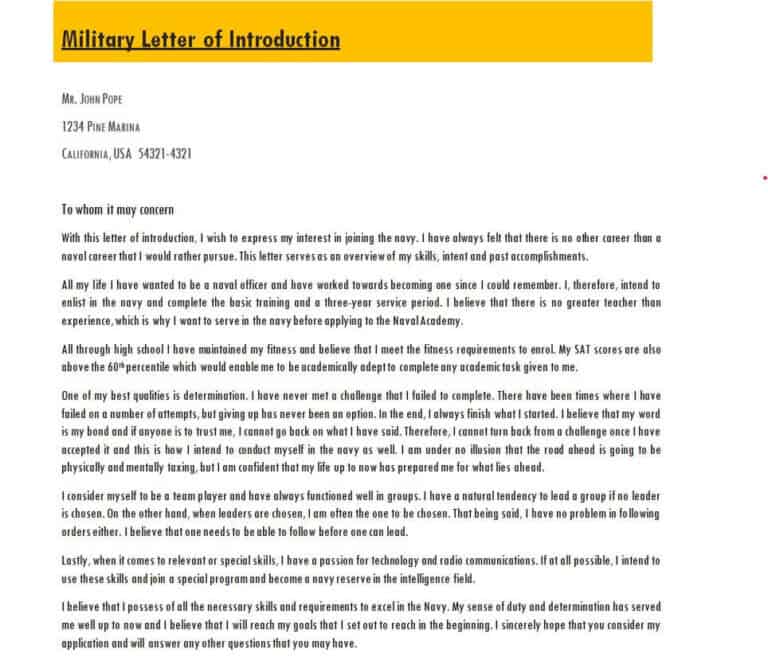 15+ Editable Letter of Introduction Samples & Templates - Word Excel Fomats