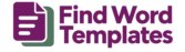 Find Word Templates